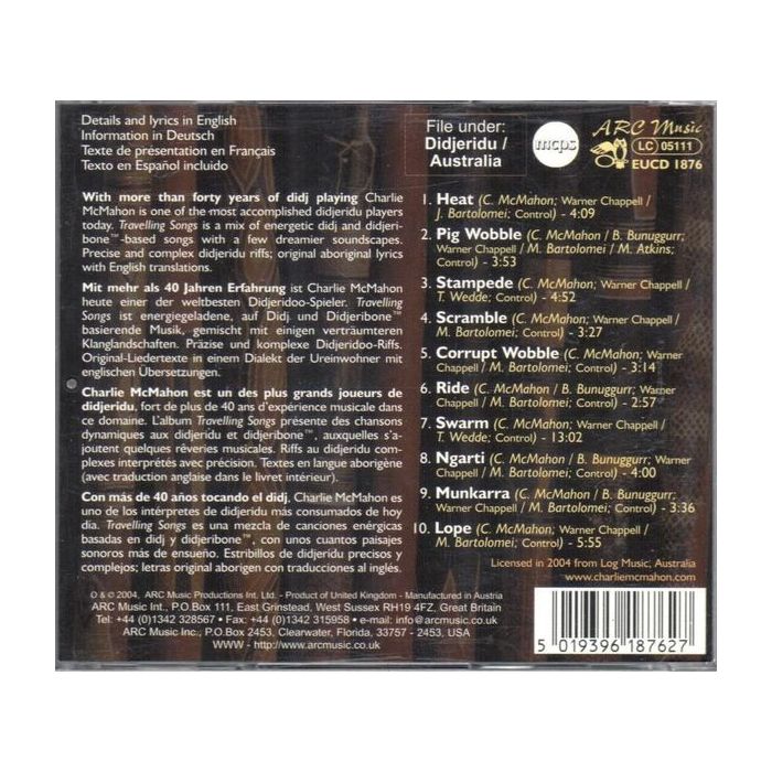 Charlie McMahon: Didjeridu Travelling - slide-1