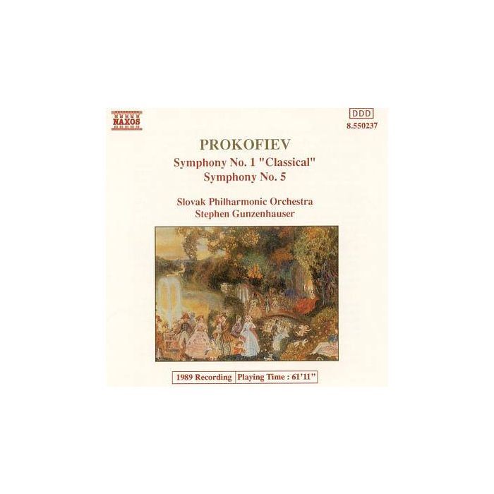 Prokofiev: Symphony No. 1, 'Classical' / Symphony No. 5