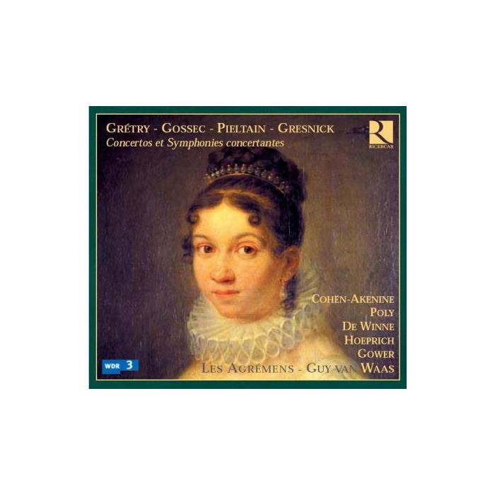 Gretry, Gossec, Pieltain: Concertos & Symphonies