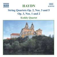 HAYDN: String Quartets op. 2