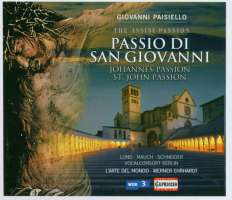 Paisiello: Passio di san Giovanni  (St John Passion)