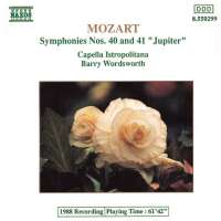 Mozart: Symphonies no. 40 & 41