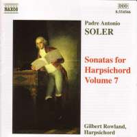 SOLER: Sonatas for Harpsichord, Vol. 7