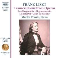 Liszt: Transcriptions from Operas