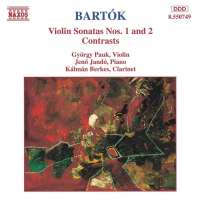 BARTOK: Violin Sonatas Nos. 1 & 2