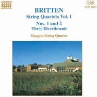 BRITTEN: String Quartets Nos. 1 & 2