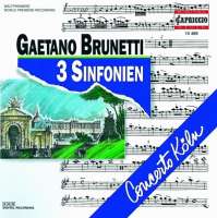 BRUNETTI Gaetano: 3 Sinfonien