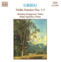 GRIEG: Violin Sonatas nos. 1 - 3