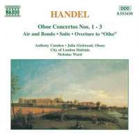 HANDEL: Oboe Concerti nos.  1 - 3