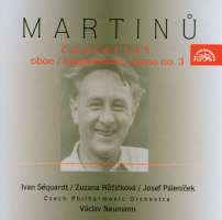 Martinu: Concertos for Oboe, Harpsichord and Piano No. 3