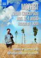 Mozart: Violin Concertos 3 ,4, 5