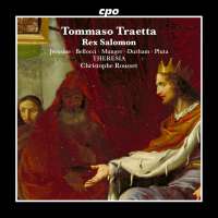 Traetta: Rex Salomon