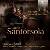 Santórsola: Music for Violin/Viola & Piano