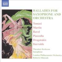 BALLADES FOR SAXOPHONE AND ORCHESTRA