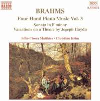 BRAHMS: Four Hand Piano Music