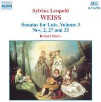 WEISS: Sonatas for Lute Vol. 3