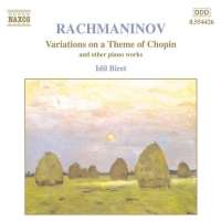 RACHMANINOV: Variations on a Theme