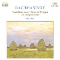 RACHMANINOV: Variations on a Theme