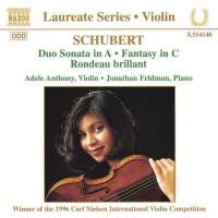SCHUBERT: Music for Violin & Piano