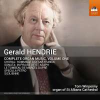 Hendrie: Organ Music Vol. 1