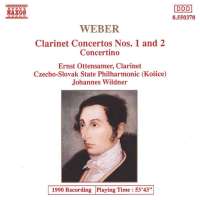 Weber: Clarinet Concertos 1 + 2