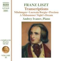 Liszt: Complete Piano Music Vol. 55 - Transcriptions