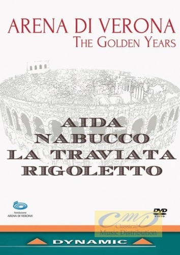 Verdi: Arena di Verona: Golden Years :La Traviata, Aida, Rigoletto, Nabucco 