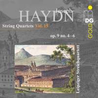 Haydn: String Quartets Vol. 15 - Op. 9 Nos. 4 - 6