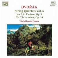 DVORAK: String Quartets vol. 6