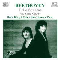 BEETHOVEN: Music for Cello Nos. 3 Op 64