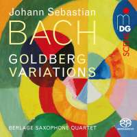 Bach: Goldberg Variations BWV988 - for saxophone quartet