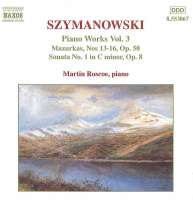 SZYMANOWSKI: Piano Works vol. 3