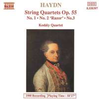 Haydn: String Quartets Op. 55, Nos. 1 - 3