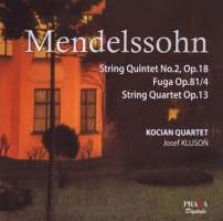 WYCOFANY Mendelssohn: String Quartet Op. 13; String Quintet No. 2; Fuga