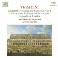 VERACINI: Overtures and Concertos, Vol.  2