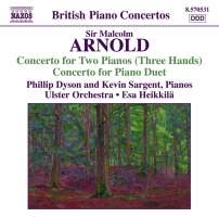 ARNOLD: Concerto for 2 pianos 3 hands