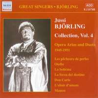 BJORLING, Jussi: Bjorling Collection, Vol. 4: Opera Arias and Duets (1945-1951)