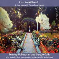 Liszt to Milhaud - A Journey with Piano Four Hands
