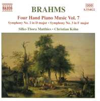 BRAHMS: Four hand piano music vol. 7