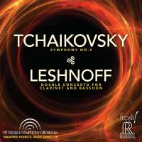 Tchaikovsky: Symphony No. 4/  Leshnoff: Double Concerto