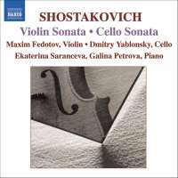 SHOSTAKOVICH: Cello Sonata