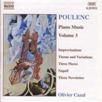 POULENC: Piano Music Vol. 3