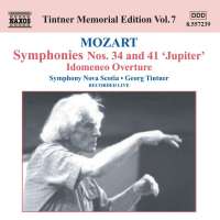 MOZART: Symphonies Nos. 34 & 41