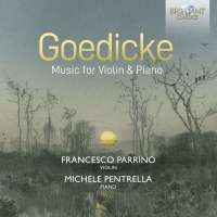 Goedicke: Music for Violin & Piano