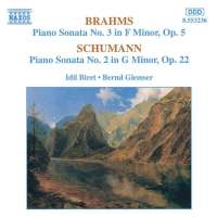 BRAHMS / SCHUMANN: Piano Sonatas