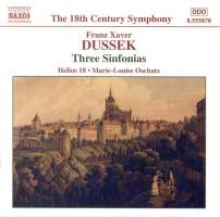 DUSSEK: Three Sinfonias