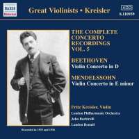 Beethoven/Mendelssohn: Concertos for Violin and Orchestra