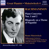 Rachmaninov: Piano Concertos Nos 1 and 2, Paganini Variations