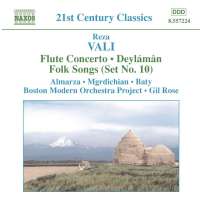 VALI: Flute Concerto; Deylaman; Folk Songs