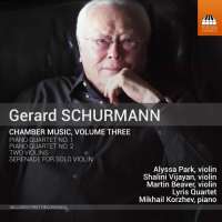 Schurmann: Chamber Music Vol. 3